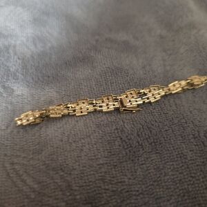 Beautiful | 10k/417 Antique Solid Gold Bracelet | Guc.